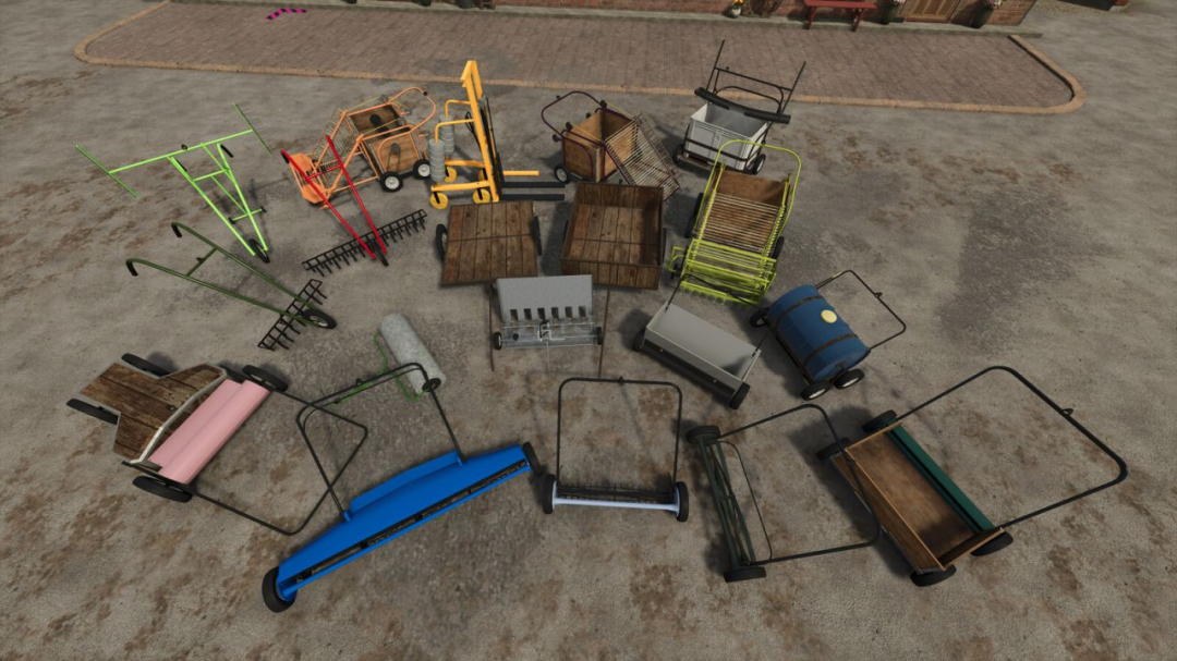 Hand Pushable Tool Pack v1.1