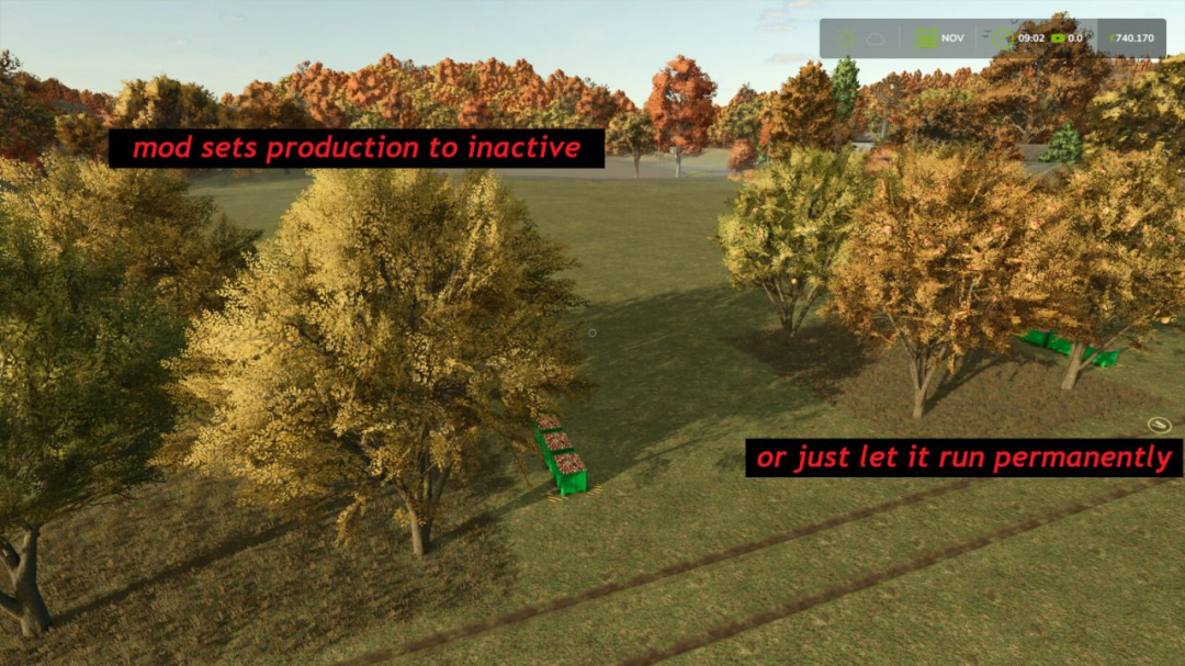 Production Schedule V1.1