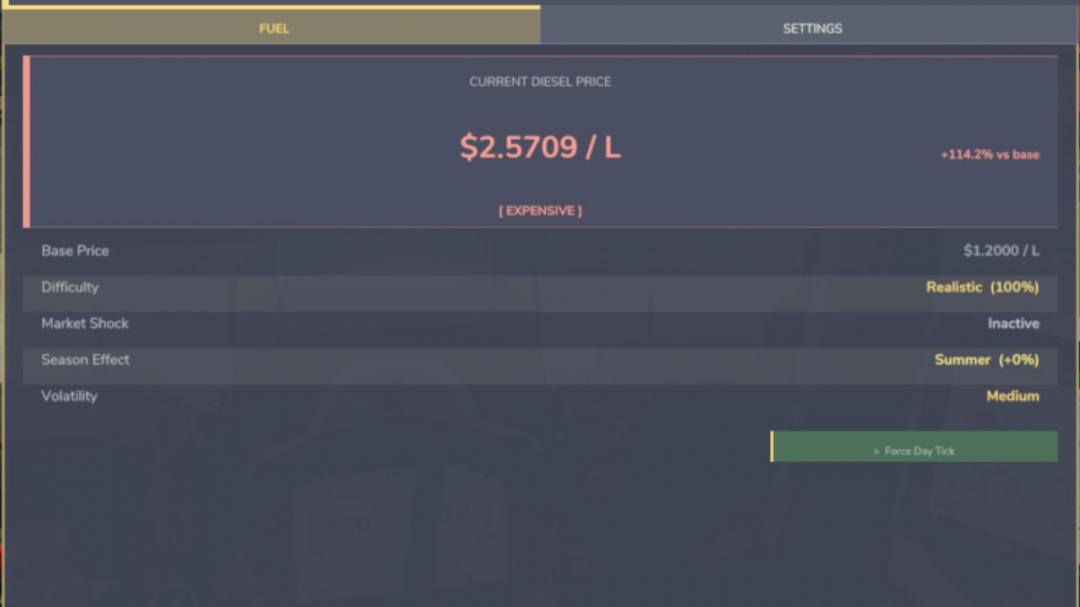 Realistic Fuel Costs V1.0