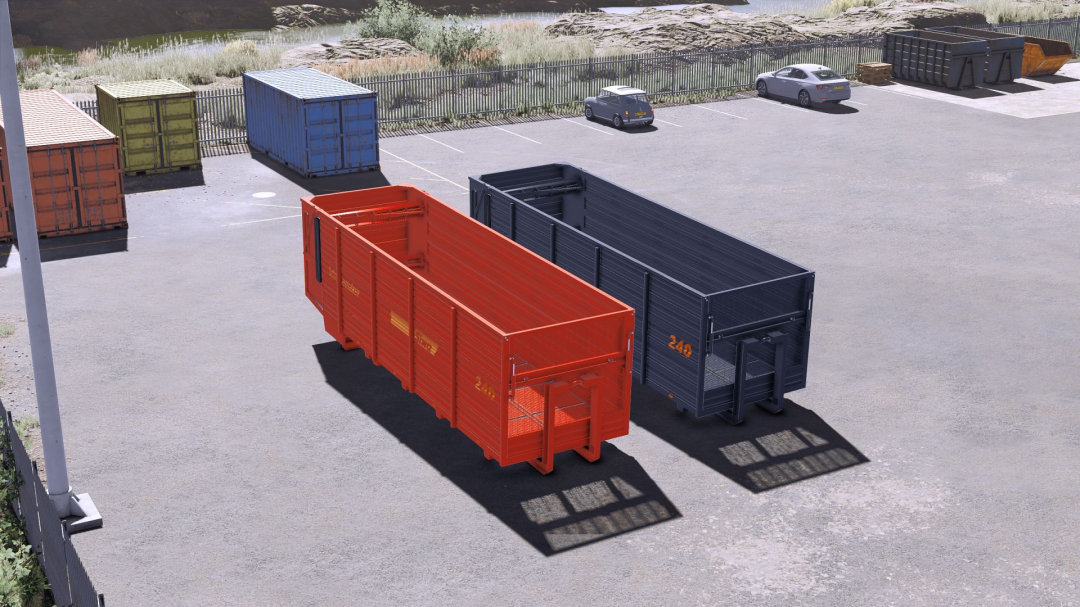 Schuitemaker Siwa 240 Hooklift Silage Container V1.1