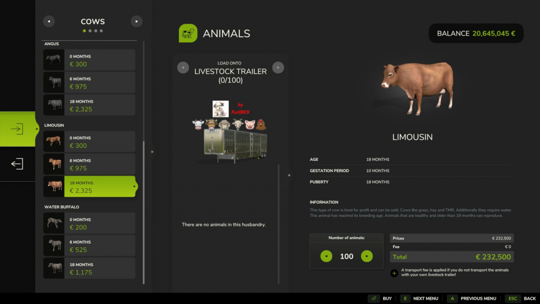 XXL livestock carrier V1.2