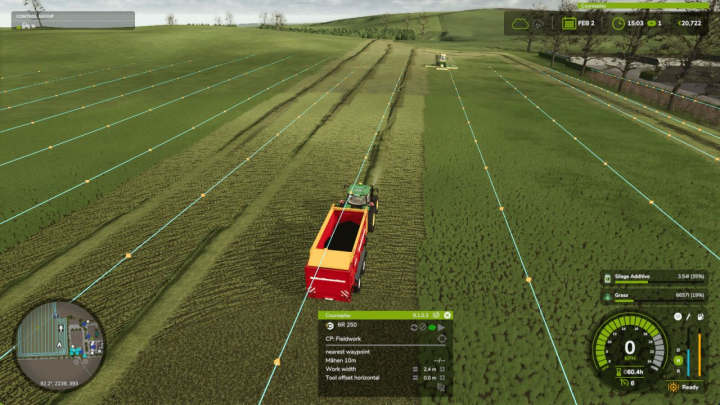 fs25-mods,  Courseplay GPS Extension V1.0.2