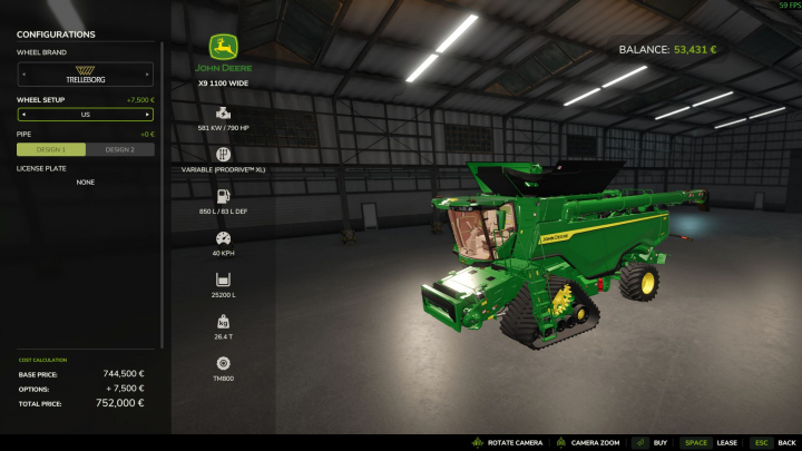 fs25-mods,  John Deere X9 Edit V1.0