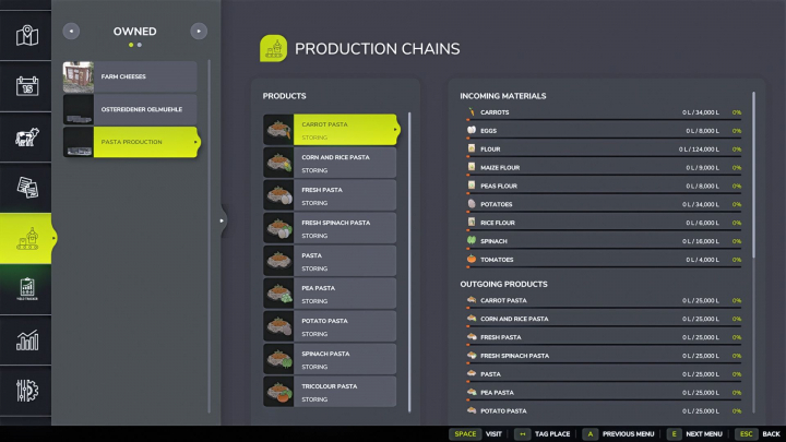 fs25-mods,  Ostereidener noodle factory v1.0