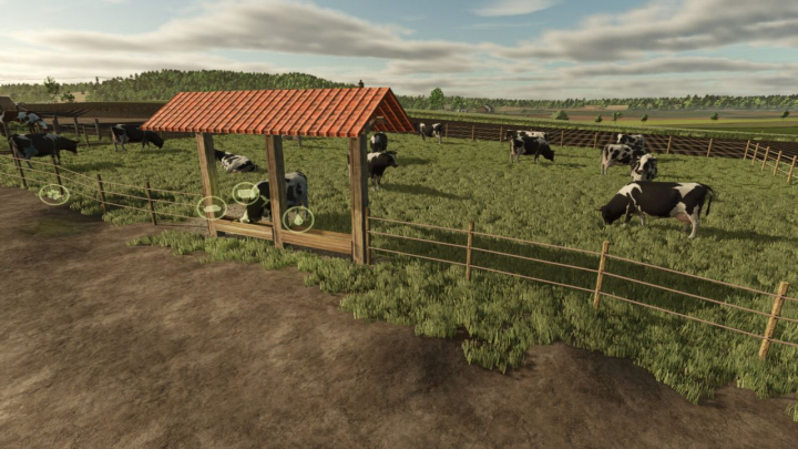 fs25-mods,  Small Pasture For Cows, Horses, And Sheep V1.1