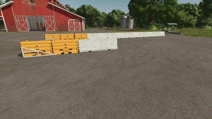 fs25-mods,  Traffic Barrier Pack v1.0
