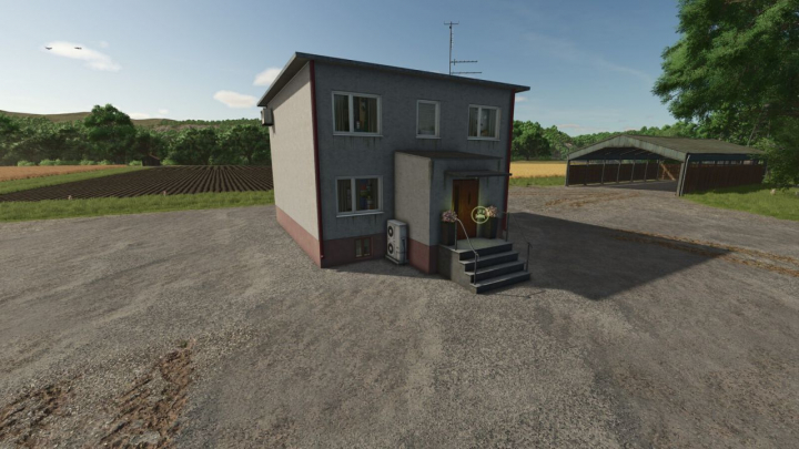 fs25-mods,  Two Story House V1.0