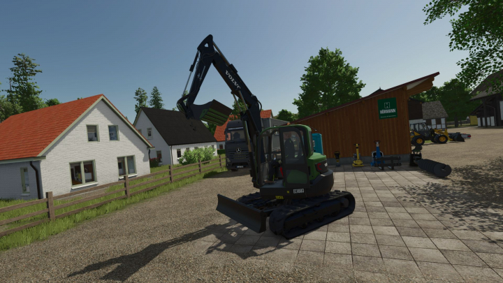 fs25-mods,  Volvo ECR88D VA V1.2