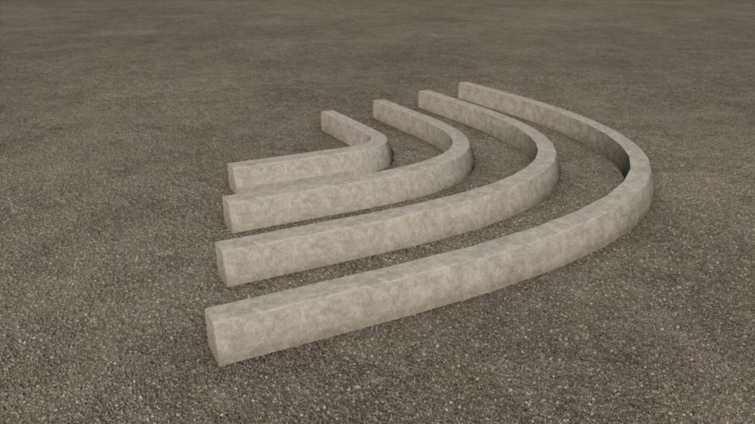 Concrete Curbs Pack V1.1