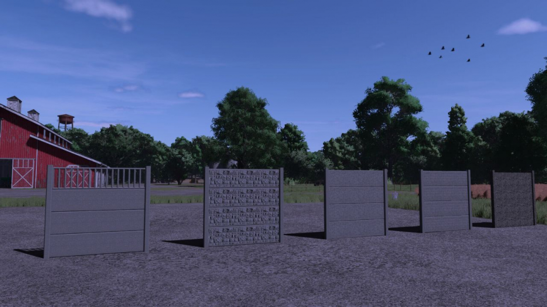 Concrete Fence Pack V1.1