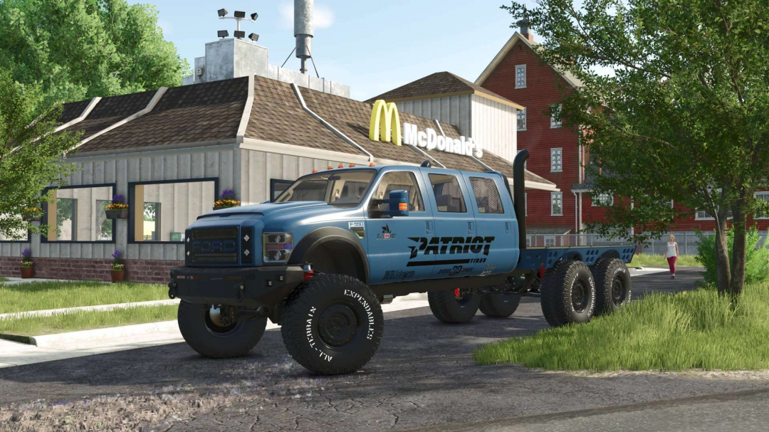 Ford F550 Super Six Patriot v1.0