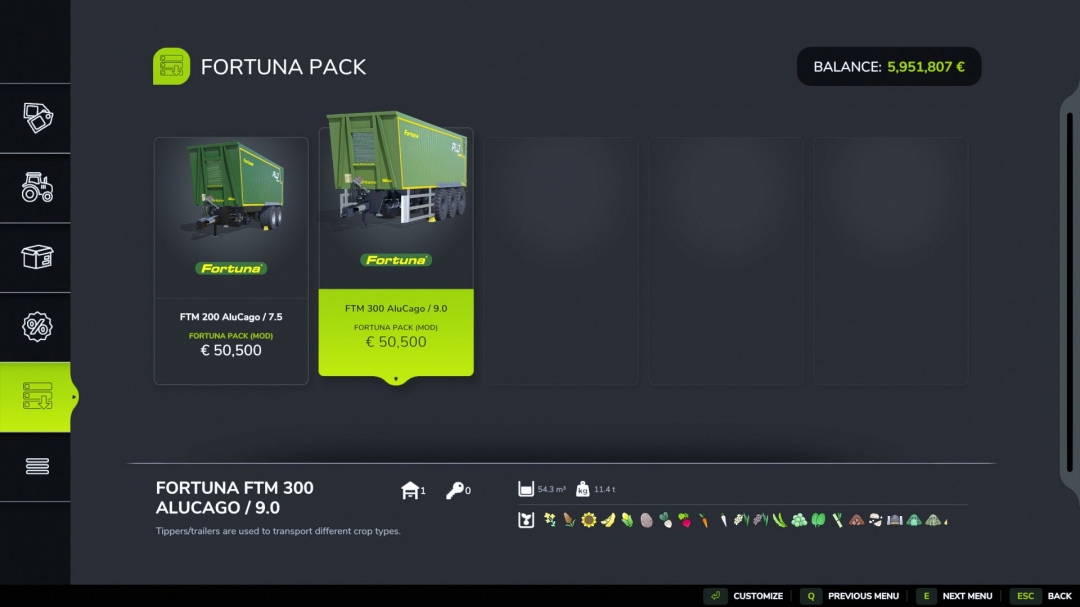 Fortuna Pack V1.0.0.1