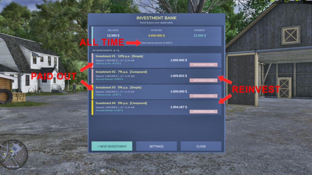 Investment System V1.1