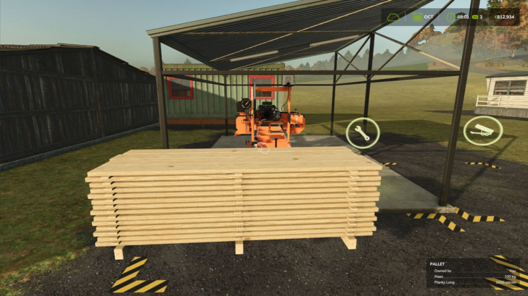 Liftable Pallets And Bales V1.0.5