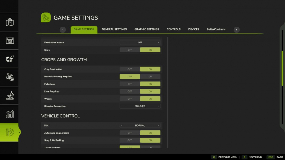 Menu Scroll Memory V1.0
