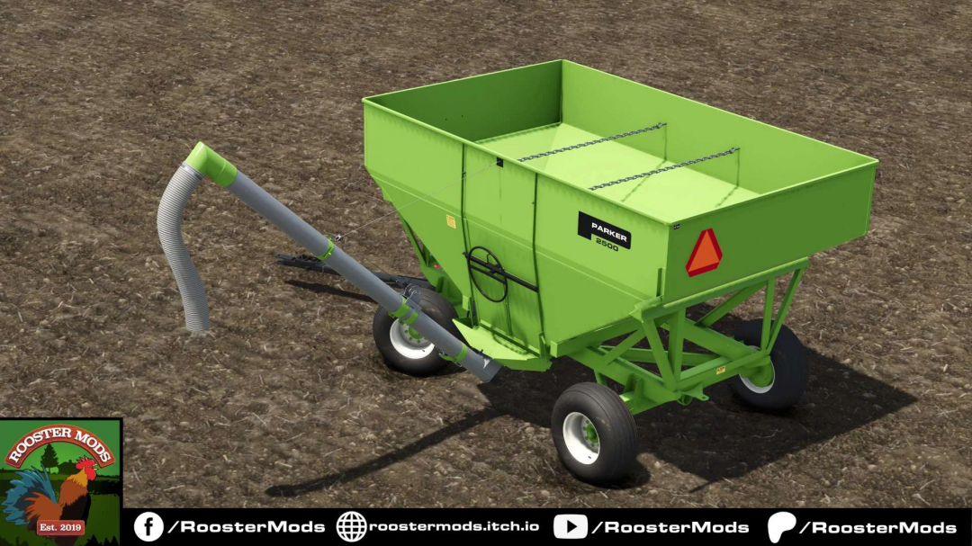 Parker 1400 Auger System on 2500 Gravity Wagon v1.0