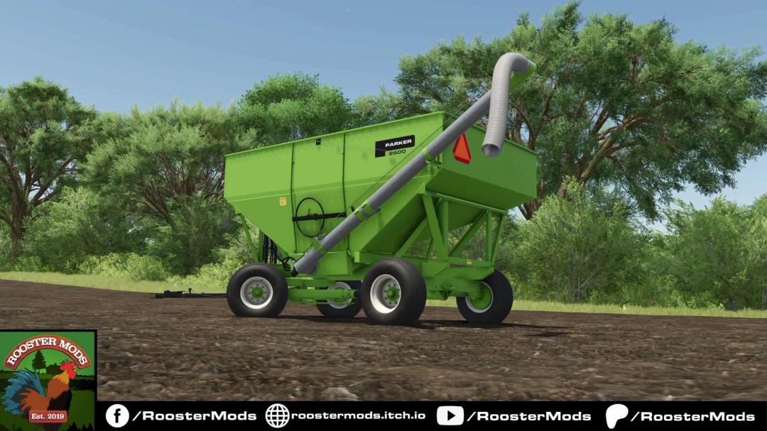 Parker 1400 Auger System on 2500 Gravity Wagon v1.0