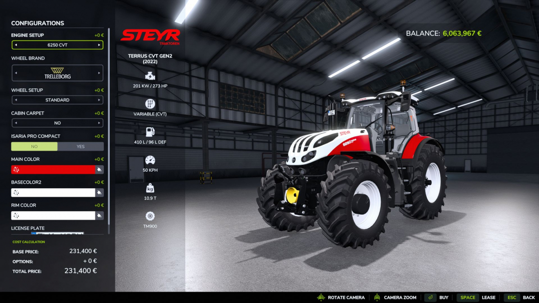 Steyr Terrus CVT Gen2 Reworked V1.0