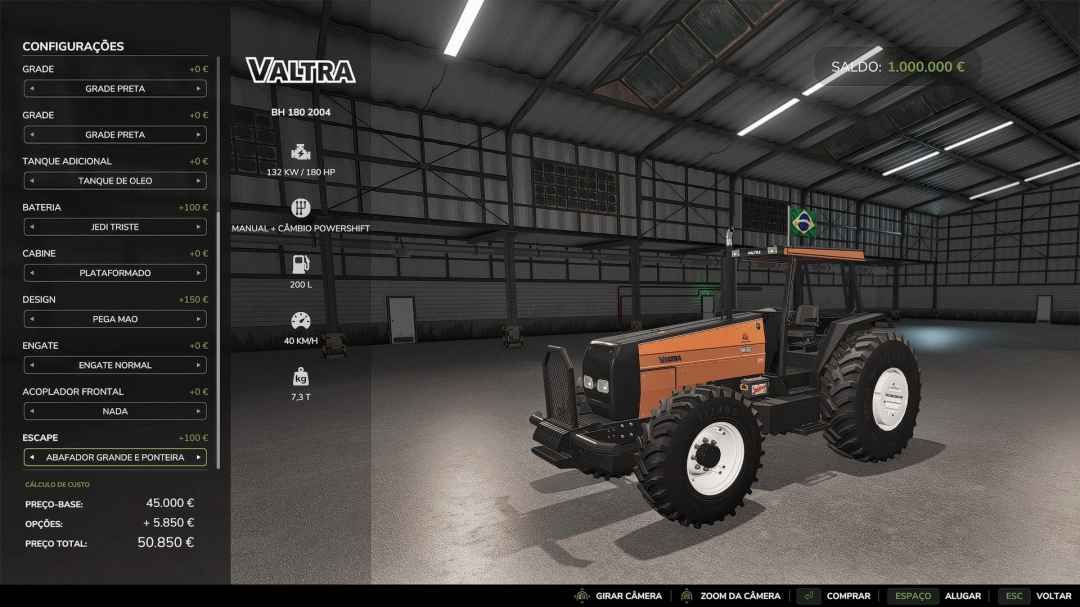 Valtra BH 140 / BH 180 V1.0