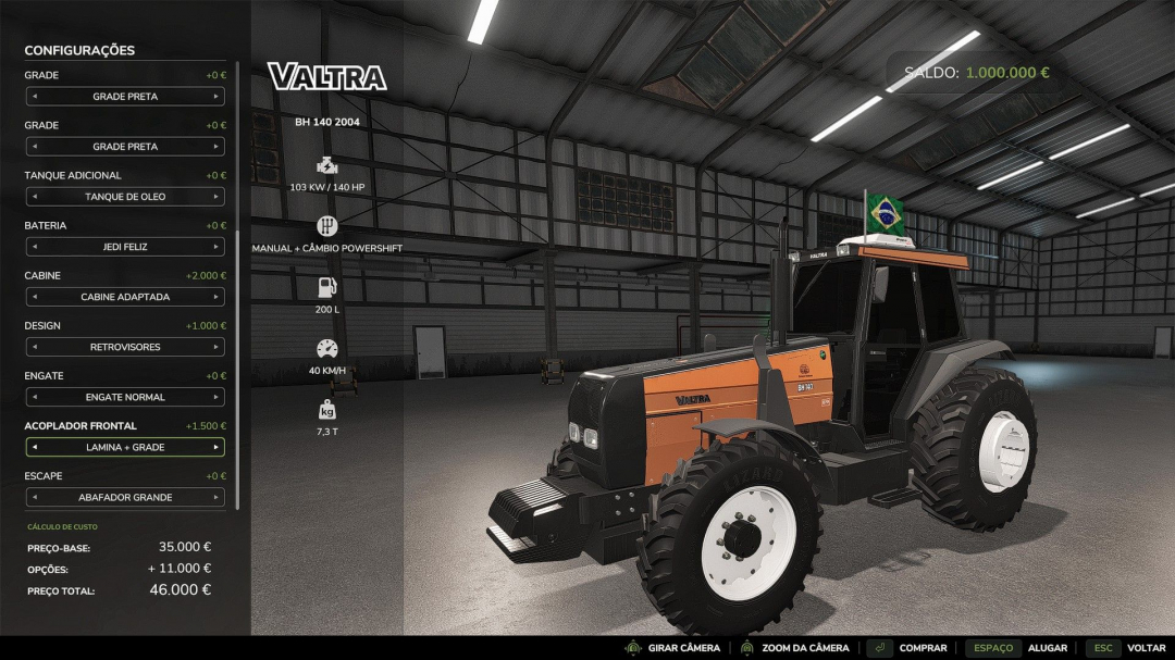 Valtra BH 140 / BH 180 V1.0