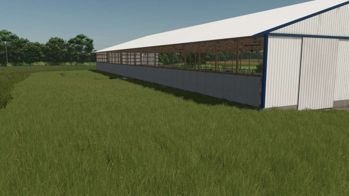 fs25-mods,  80x190ft Freestall Barn v1.0