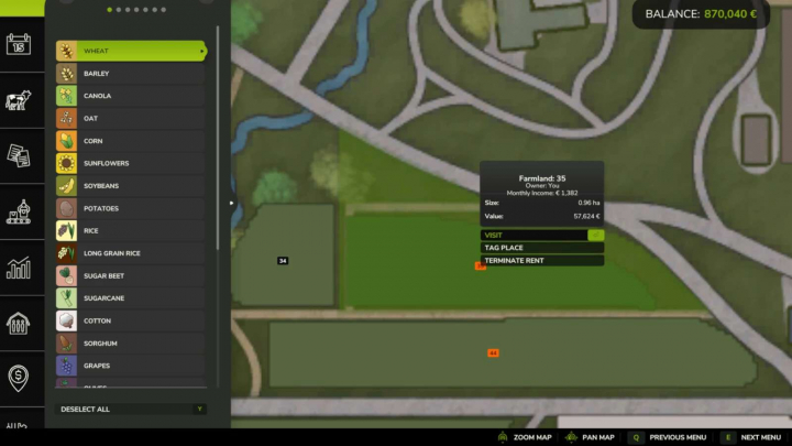 fs25-mods,  Rent Your Field v1.0