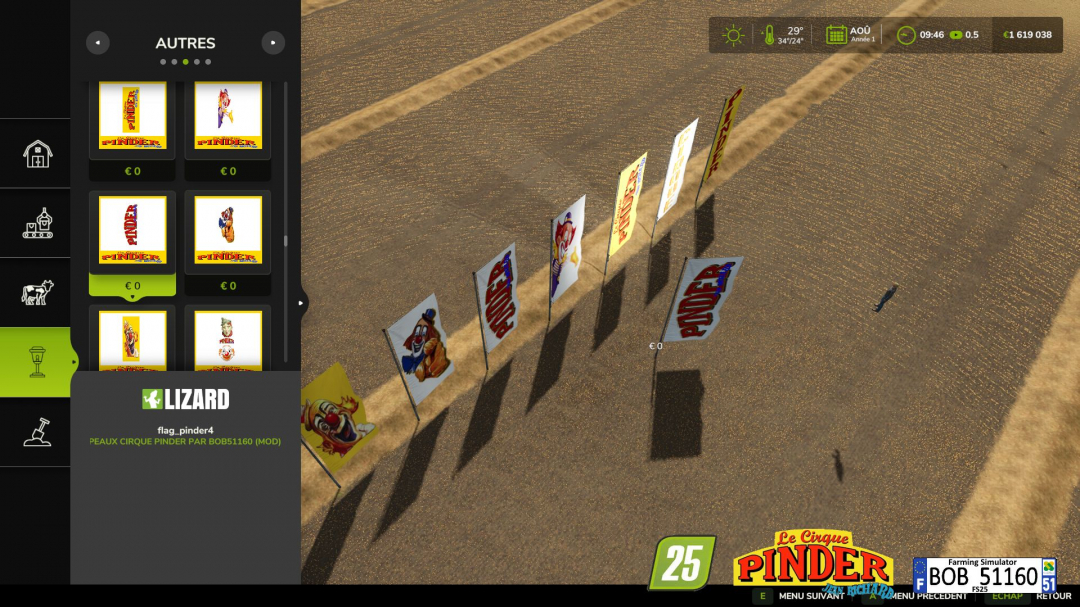 Circus Flags PINDER V1.0