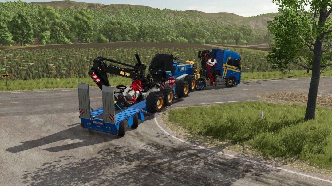 Lizard Forestry Special Lowloader TLS39 v1.0
