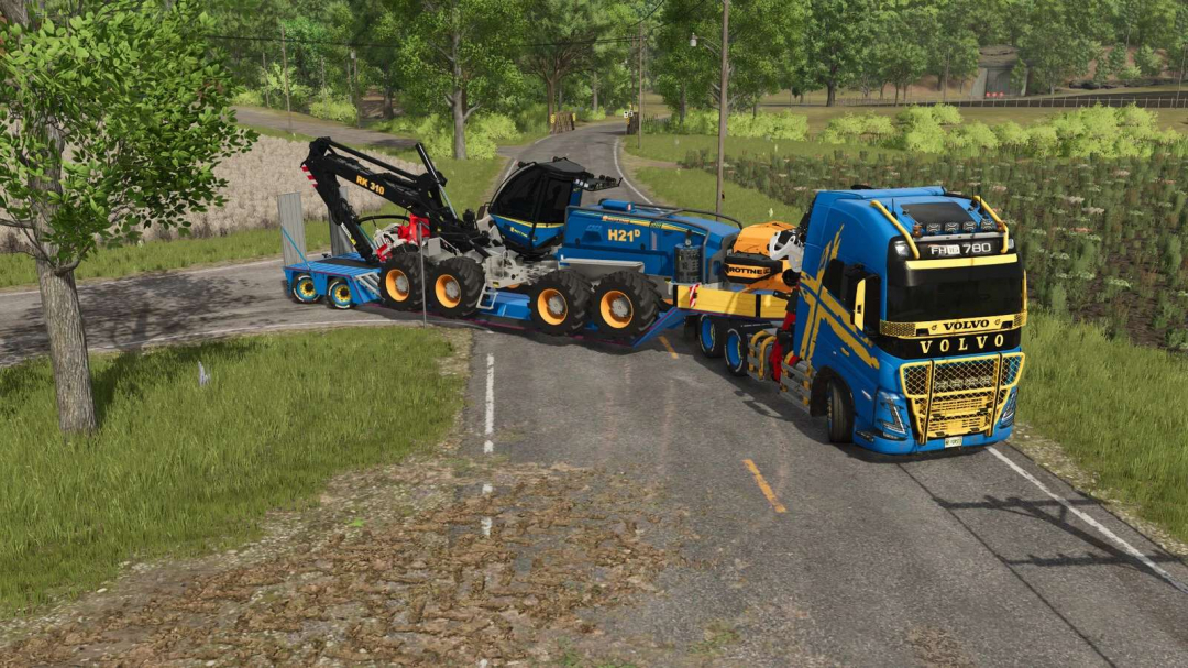Lizard Forestry Special Lowloader TLS39 v1.0