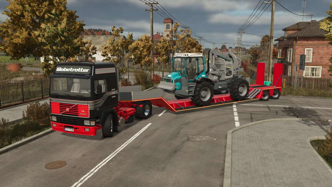 Lizard Forestry Special Lowloader TLS39 v1.0