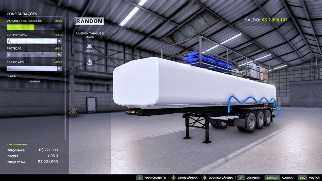 Randon 3-axle tank trailer V1.0