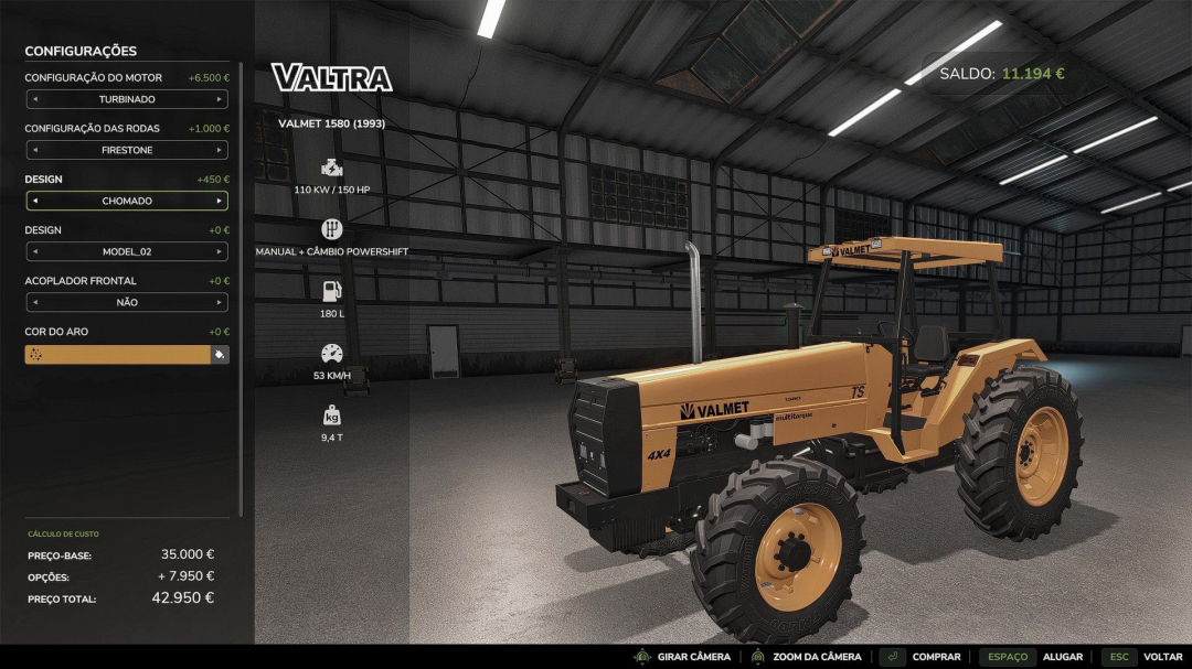 Valmet 1580 V1.1