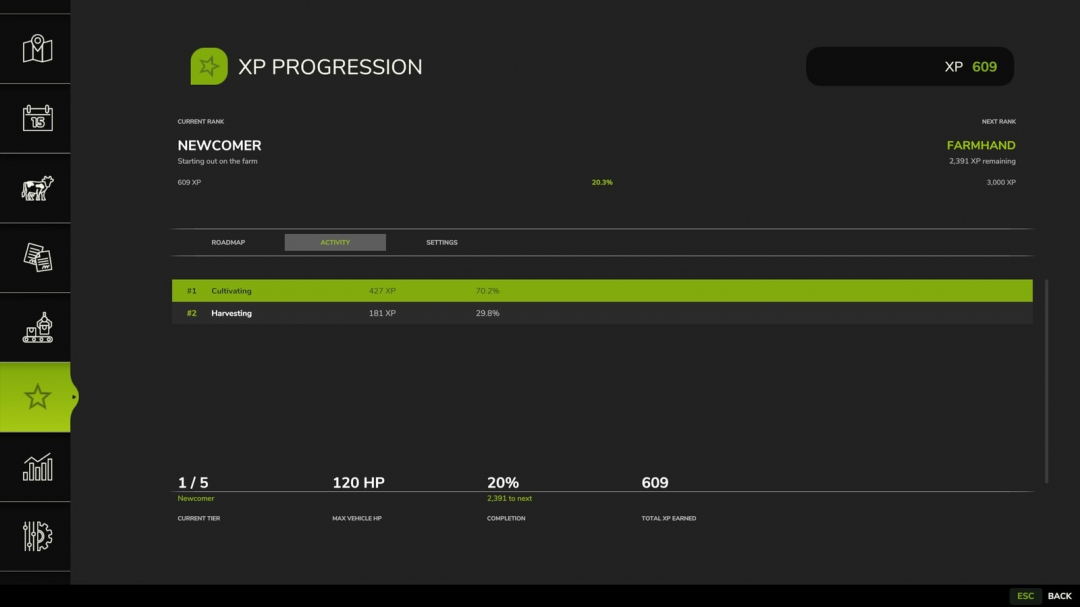 XP Progression System v1.7.55