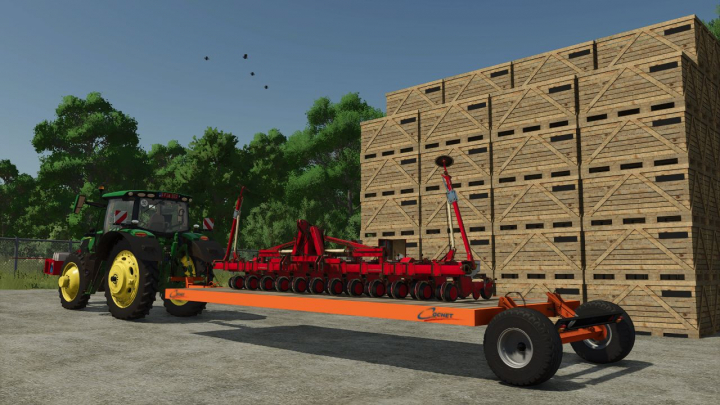 fs25-mods,  Flatbed Trailer Cochet V1.0
