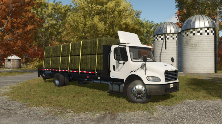 fs25-mods, Freightliner M2 Stakebed (AutoLoad) V1.9