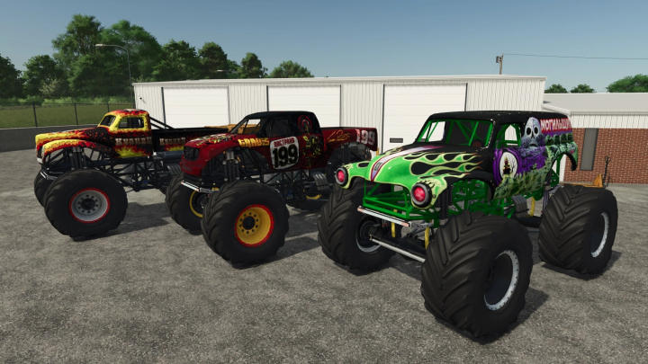 fs25-mods,  Monster Truck Pack v1.0