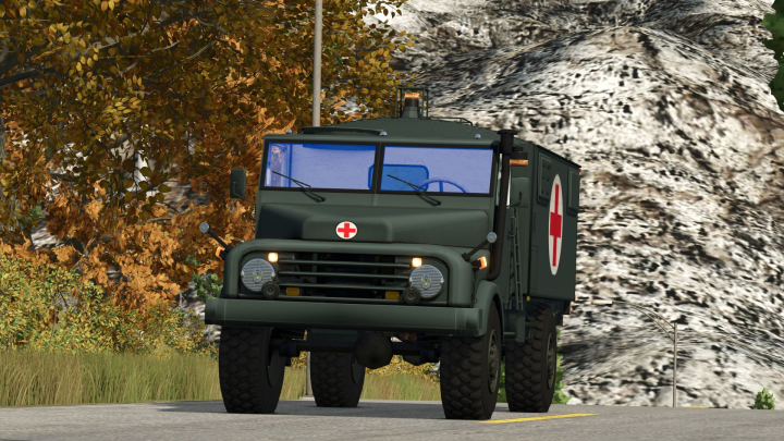fs25-mods,  Opel Kfz.305 Blitz, Ambulancia 4×4 V1.0
