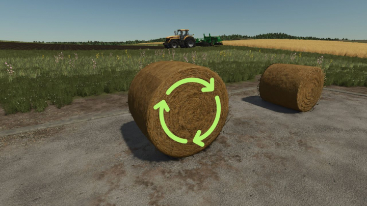 fs25-mods, Push Bales V1.0