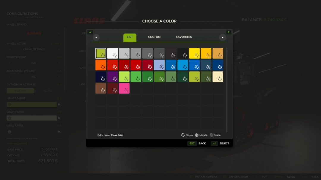 Claas Xerion 12.650 V1.0.0.8