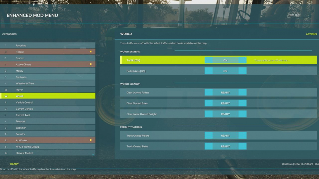 Enhanced Mod / Cheat Menu V1.5