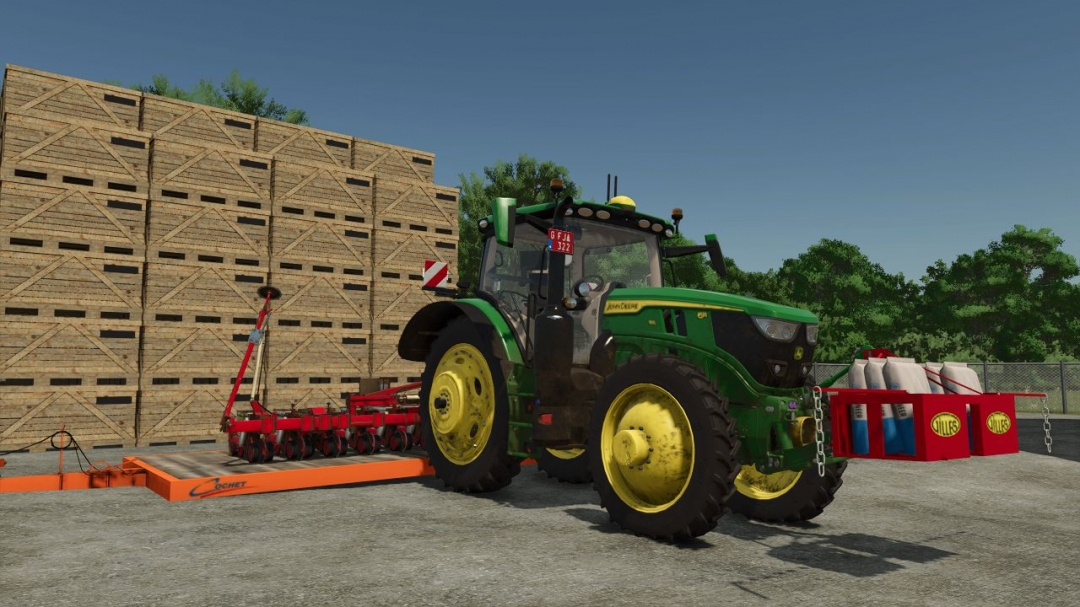 Flatbed Trailer Cochet V1.0