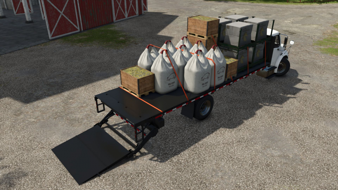 Freightliner M2 Stakebed (AutoLoad) V1.9