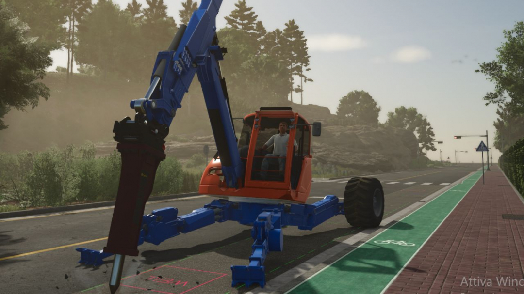 Menzi Muck spider excavator 2 V1.0