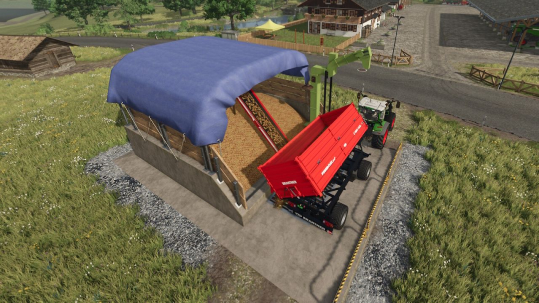 Root Crop / Wood Chip Storage V1.0