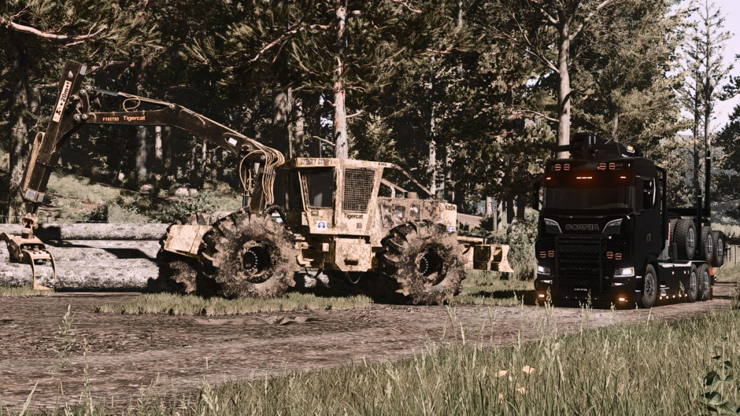 Tigercat Crane Skidder V1.0