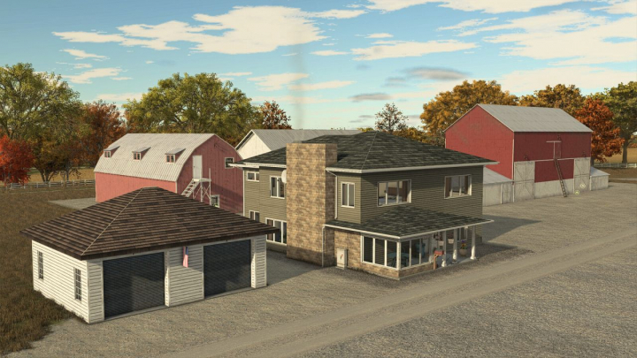 fs25-mods,  American Building Pack Pt2 V1.0