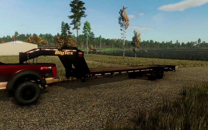 fs25-mods, BigTex Gooseneck Trailer v1.0