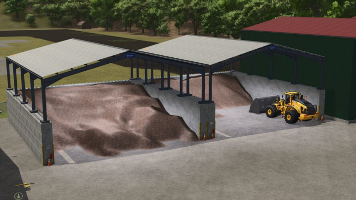 fs25-mods,  Bulkmaterial/Silo Shed V1.0.0.1