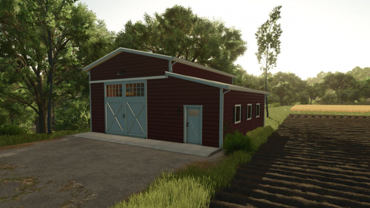 fs25-mods,  Classic Barn With Storage V1.0