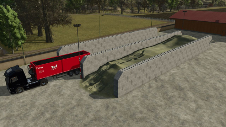 fs25-mods, Concrete Block Silo Pack V1.0
